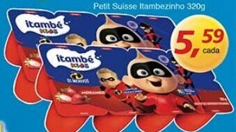 Supermercados Guanabara Petit Suisse Itambezinho 320g oferta