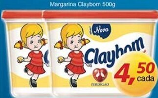 Supermercados Guanabara Margarina Claybom 500g oferta