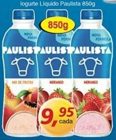 Supermercados Guanabara Iogurte Liquido Paulista 850g oferta