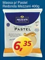 Supermercados Guanabara Massa p/ Pastel Redonda Mezzani 400g oferta