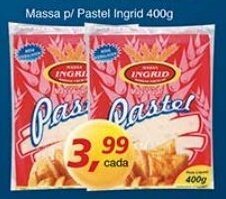 Supermercados Guanabara Massa p/ Pastel Ingrid 400g oferta