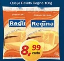 Supermercados Guanabara Queijo Ralado Regina 100g oferta