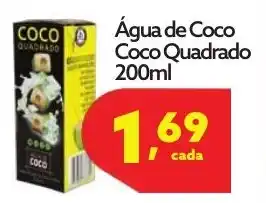 Água de Coco Coco Quadrado 200ml
