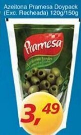 Supermercados Guanabara Azeitona Pramesa Doypack 120g/150g oferta