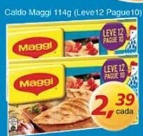 Supermercados Guanabara Caldo Maggi 114g oferta