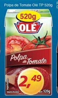 Supermercados Guanabara Polpa de Tomate Ole Tp 520g oferta