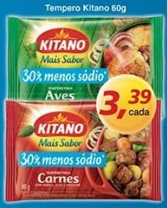 Supermercados Guanabara Tempero Kitano 60g oferta