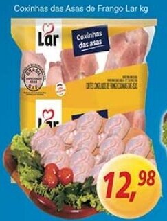 Supermercados Guanabara Coxinhas das Asas de Frango Lar 1kg oferta