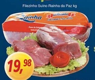 Supermercados Guanabara Filezinho Suino Rainha da Paz 1kg oferta