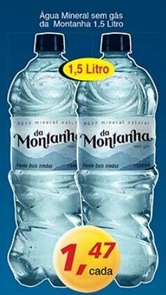 Supermercados Guanabara Agua Mineral Sem Gas da Mortanha 1.5L oferta