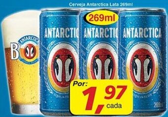 Supermercados Guanabara Cerveja Antarctica Lata 269ml oferta