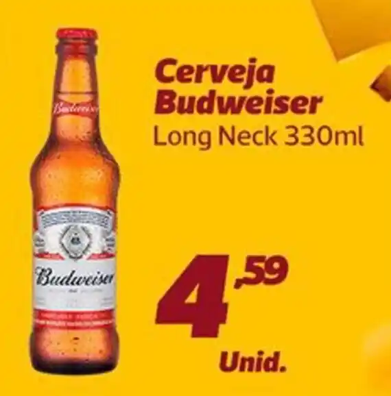 Cerveja Budweiser Long Neck 330ml Oferta Na Jomart Atacado