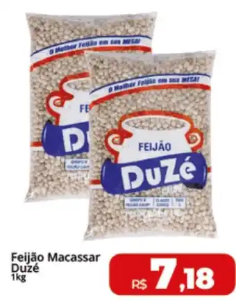 Rebouças Supermercados Feijão Macassar Duzé 1kg oferta