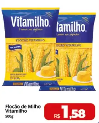 Rebouças Supermercados Flocão de Milho Vitamilho 500g oferta