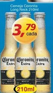 Supermercados Guanabara Cerveja Coronita Long Neck 210ml oferta