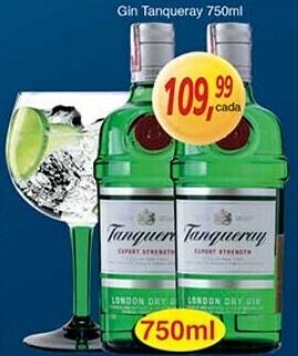 Supermercados Guanabara Gin Tanqueray 750ml oferta