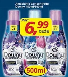 Supermercados Guanabara Amaciante Concentrado Downy 450ml/500ml oferta