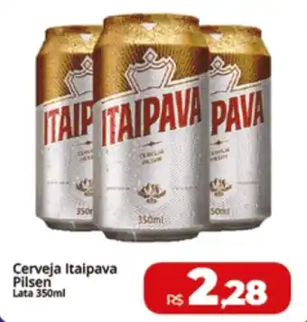Cerveja Itaipava Pilsen Lata 350ml
