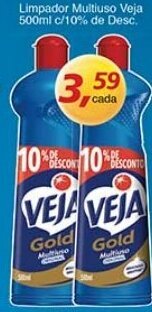 Limpador Multiuso Veja 500ml c/ 10% de Desc.