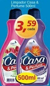 Supermercados Guanabara Limpador Casa & Perfume 500ml oferta