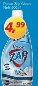 Supermercados Guanabara Passe Zap Clean Refil 500ml oferta