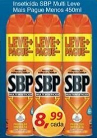 Supermercados Guanabara Inseticida SBP Multi Leve Mais Pague Menos 450ml oferta