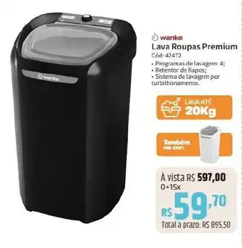 Deltasul Wanke Lava Roupas Premium oferta