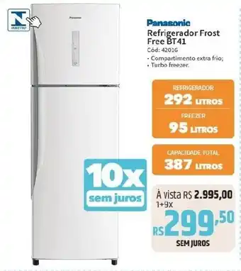 Deltasul Panasonic Refrigerador Frost Free BT41 oferta