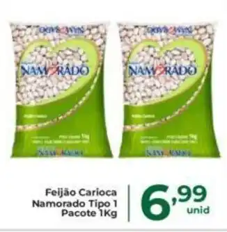 Comercial Esperança Feijão Carioca Namorado Tipo 1 Pacote 1Kg oferta