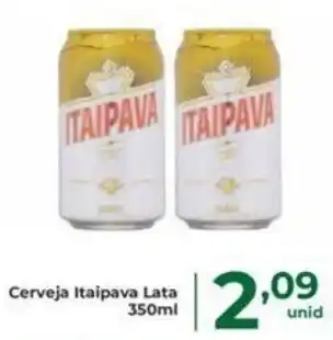 Comercial Esperança Cerveja Itaipava Lata 350ml oferta