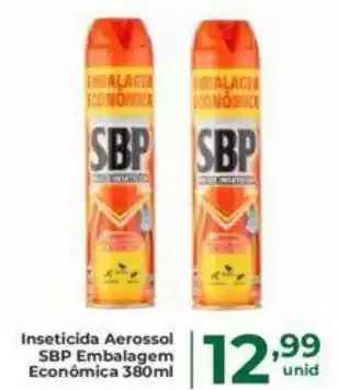 Inseticida Aerossol SBP Embalagem Econômica 380ml