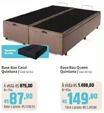 Deltasul Base Bau Casal Quintana Cód: 42711 oferta