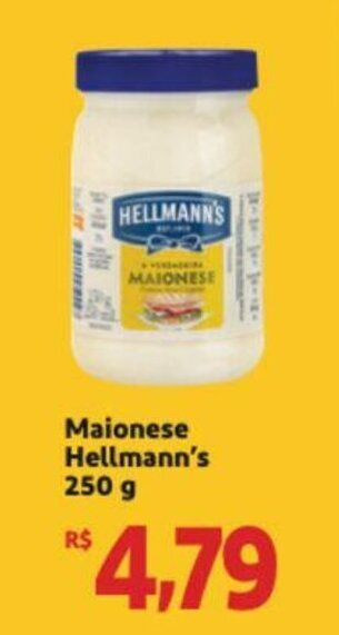 Extra Supermercado Maionese Hellmann's 250g oferta