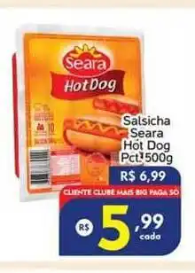Bigmart Salsicha Seara Hot Dog Pct. 500g oferta