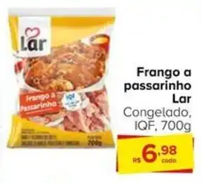 Carrefour Frango a passarinho Lar Congelado, IQF, 700g oferta