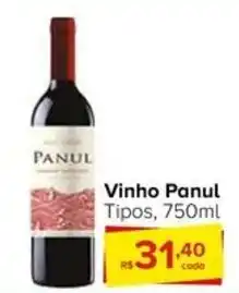 Carrefour Vinho Panul Tipos, 750ml oferta