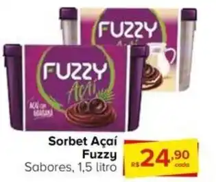 Carrefour Sorbet Açaí Fuzzy Sabores, 1,5 litro oferta