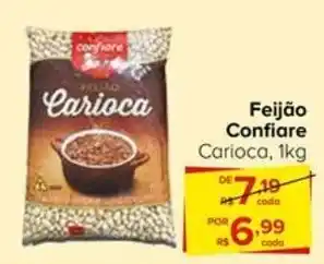 Carrefour Feijão Confiare Carioca, 1kg oferta
