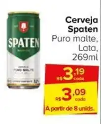 Carrefour Cerveja Spaten Puro malte, Lata, 269ml oferta