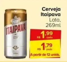 Carrefour Cerveja Itaipava Lata 269ml oferta