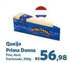 Sam's Club Queijo Prima Donna Fino, Azul, Fracionado, 200g oferta