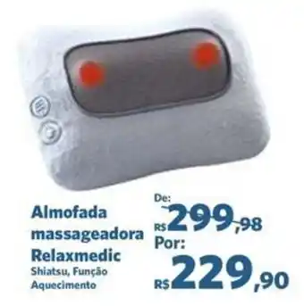 Almofada massageadora Relaxmedic