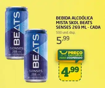 Cooper BEBIDA ALCOÓLICA MISTA SKOL BEATS SENSES 269 ML - CADA oferta