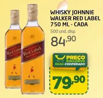 Cooper WHISKY JOHNNIE WALKER RED LABEL 750 ML - CADA oferta