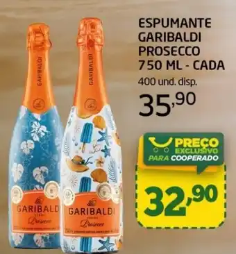 Cooper ESPUMANTE GARIBALDI PROSECCO 750 ML - CADA oferta