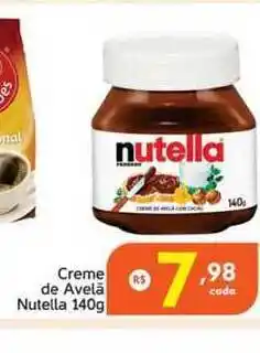 Bigmart Creme De Avelã Nutella 140g oferta