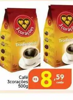 Bigmart Café 3corações 500g oferta