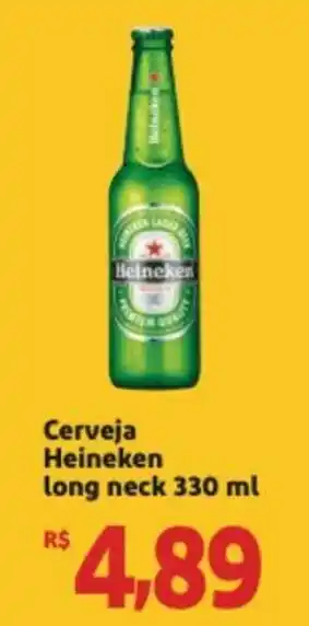 Extra Supermercado Cerveja Heineken Long Neck 330ml oferta