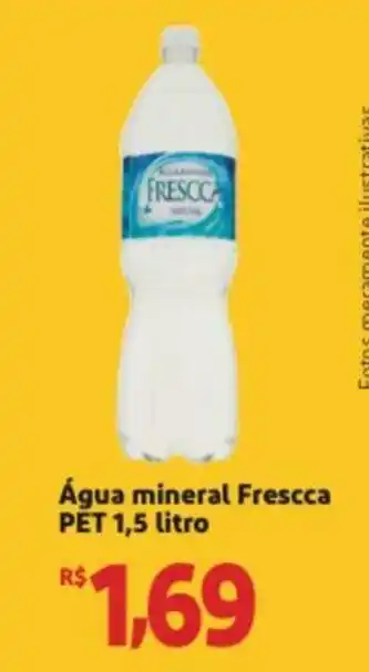 Extra Supermercado Agua Mineral Fresca pet 1.5L oferta