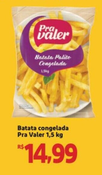 Extra Supermercado Batata Congelada Pra Valer 1.5kg oferta